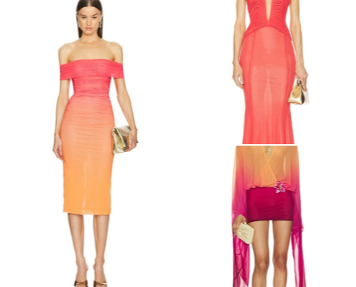 Sunset themed party outfits I'm obsessed with cover photo collage