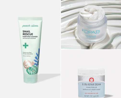 Hydrating & Gentle Skincare Essentials for Combo/dry skin Girlies!!💧✨ cover photo collage