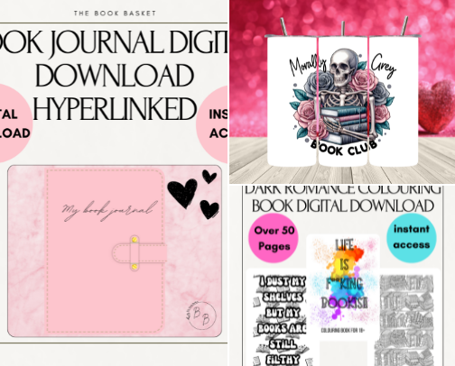 Reading Accessories cover photo collage