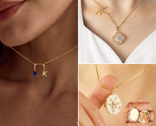 Collares minimalista que amo cover photo collage