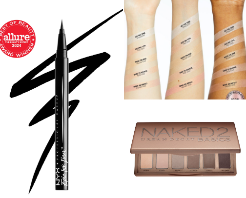 My favorite beauty recs cover photo collage