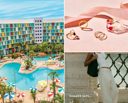 Travel✈️| Home🏘️| Fashion👖👗 cover photo collage