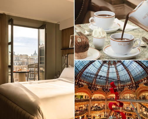 Weekend in  Paris at Christmas! 🎄🥐 cover photo collage