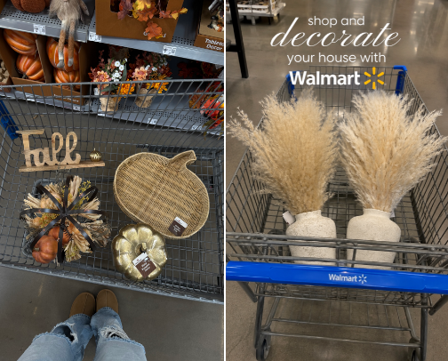 Walmart Fall🍂 cover photo collage