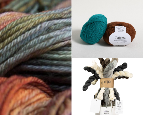 Yarn brands i love <3 cover photo collage