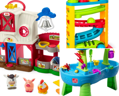Toys to Keep Toddlers Entertained cover photo collage