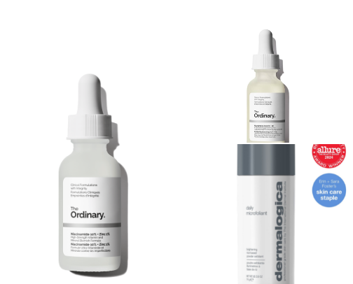 Current Skincare Products cover photo collage