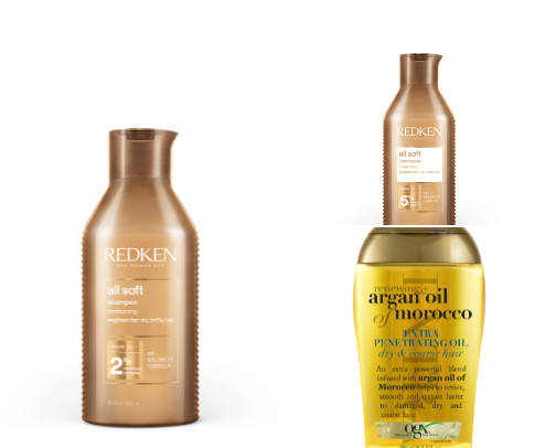 Long hair routine must haves cover photo collage