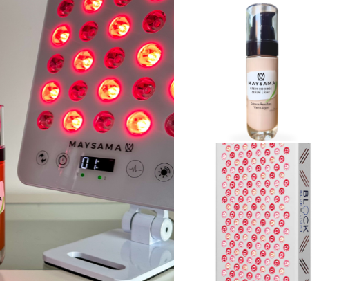 Red Light Therapy cover photo collage