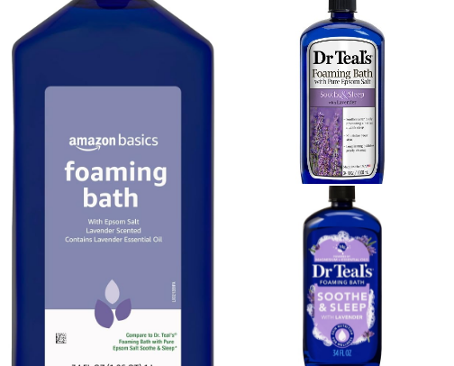 Lavender Bubble Baths with Epsom Salt for the Ultimate Unwind cover photo collage