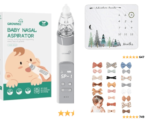 Baby Products🍼❤️ cover photo collage