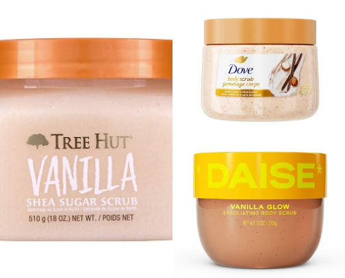 Vanilla Skin & Body Care: Everything Shower Edition cover photo collage