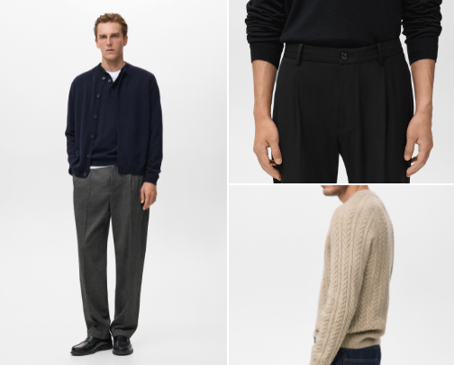 Ultimate MANGO wishlist for MEN 💓 cover photo collage