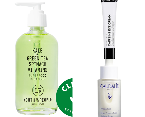 skincare routine cover photo collage