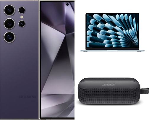 Electronics that will make your complicated days simple. cover photo collage