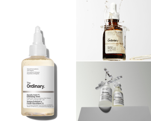 My Favorite Beauty Recommendations: The Ordinary Edition cover photo collage
