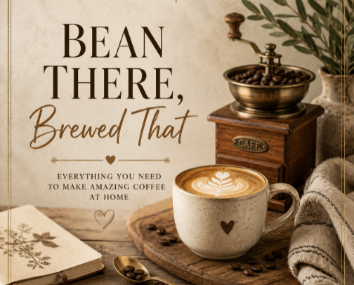 Bean there, brewed that ☕️ cover photo collage