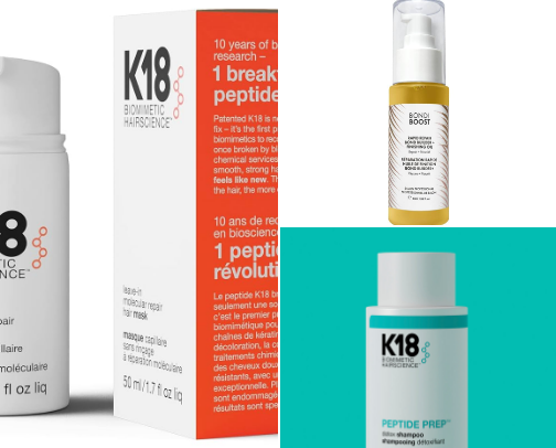 Healthy hair cover photo collage