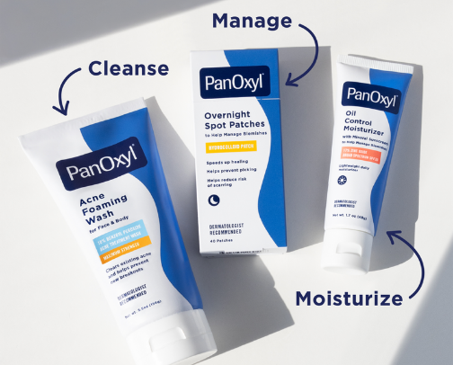 Life-Saving Skincare for Stubborn Acne & Dark Spots cover photo collage