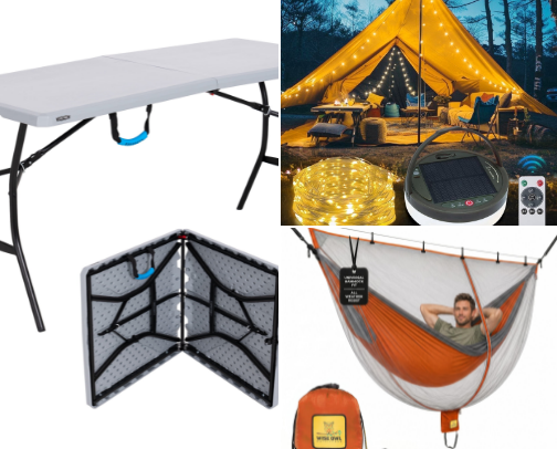 Cosy Camping Favourites 🔥 cover photo collage