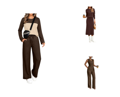 My Airport To Brunch Capsule: 2-piece Set, Shoes, Jewelry & The Travel Bag cover photo collage