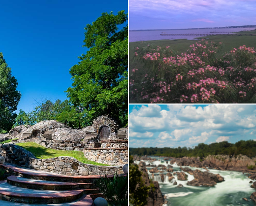 Best Places to Visit in Virginia for a Weekend Trip cover photo collage