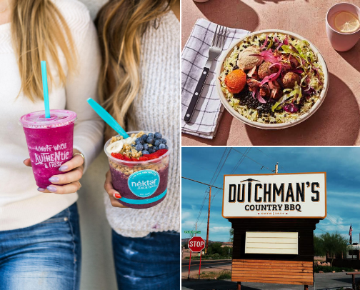 Favorite places in the east valley, AZ cover photo collage