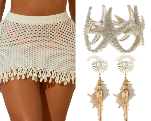 Mermaid Core Fashion cover photo collage