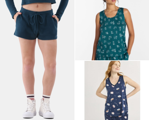 Top 10 Sleepwear Shorts cover photo collage