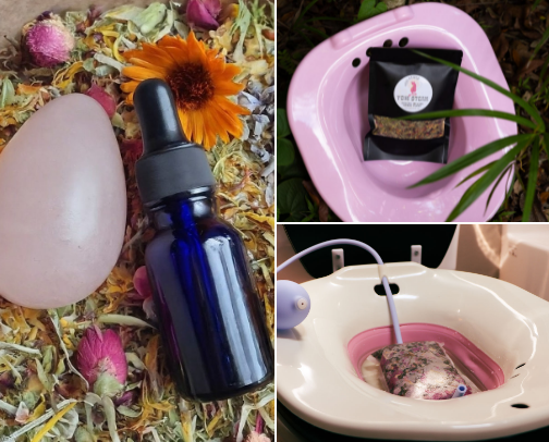 Yoni Steamers - How, Why, When cover photo collage