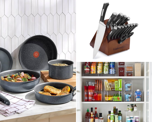 my kitchen⏲️ cover photo collage