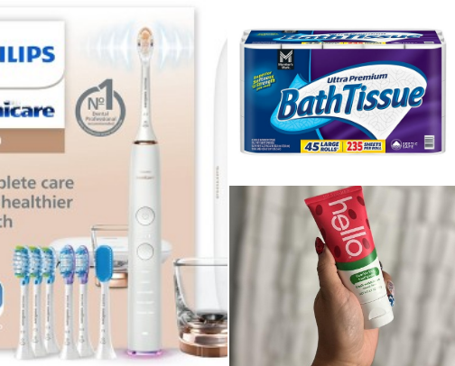 Bathroom Essentials cover photo collage