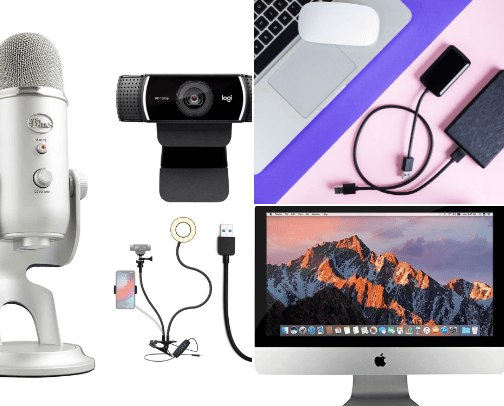 My Favorite Gadgets cover photo collage