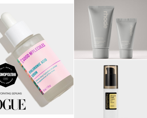 Glowy Hydrated SkinCare cover photo collage