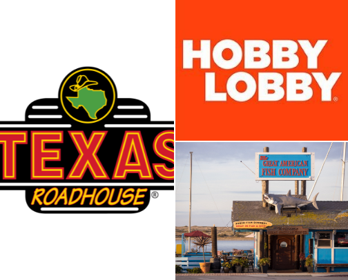 Favorite Restaurants & Shops cover photo collage
