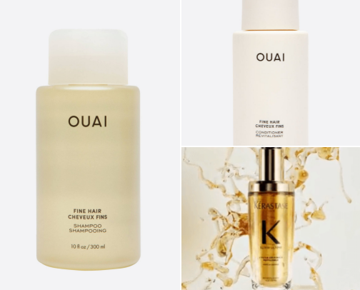 The Hair Products That Make My Hair SHINE!✨ cover photo collage