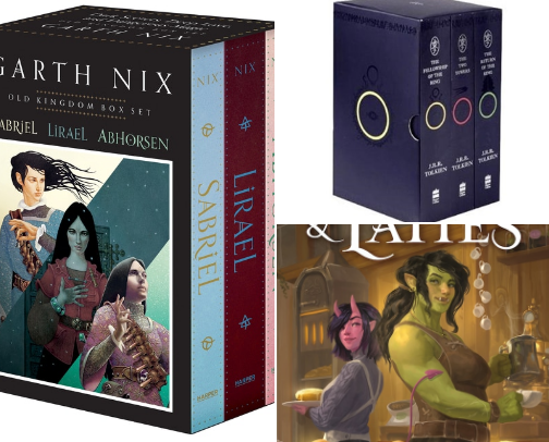 Fantasy Faves for Late-Night Reading cover photo collage