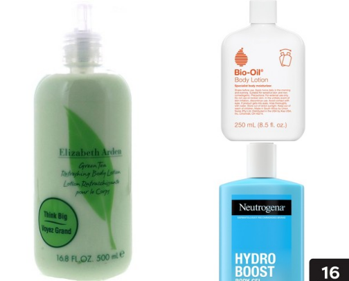 Body care cover photo collage