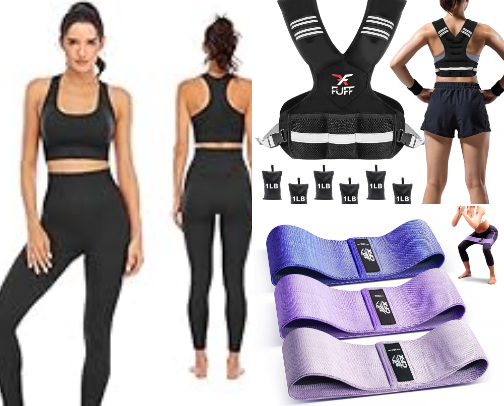 🏋🏾‍♀️ Fitness, But Make It Cute cover photo collage