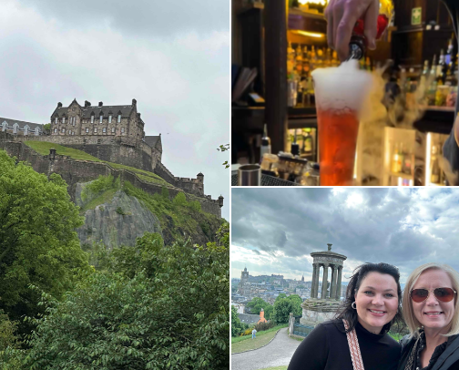 The Bonnie Capital - Edinburgh cover photo collage