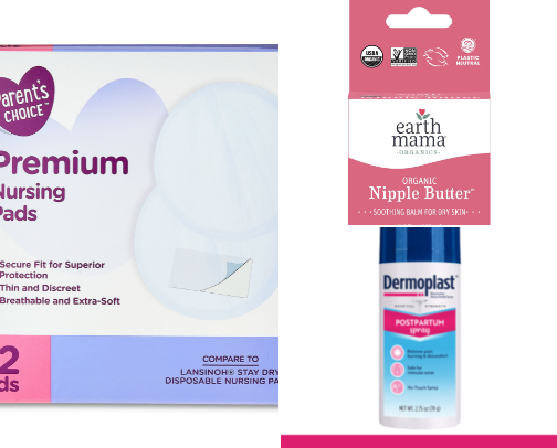 Nursing and Postpartum Essentials cover photo collage