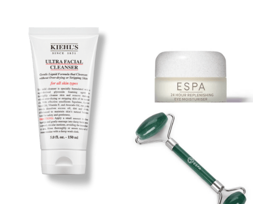 Skincare cover photo collage