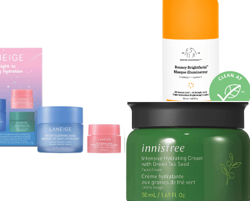 Skincare🍭 cover photo collage