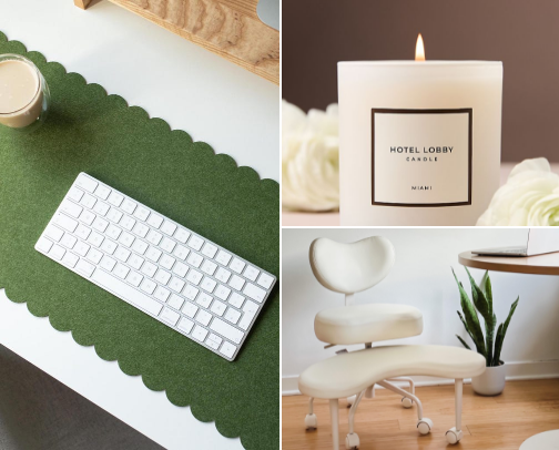 Corporate Girlie Self-Care Wishlist (The Practical Kind) cover photo collage