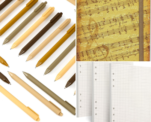 My Favorite Stationery cover photo collage