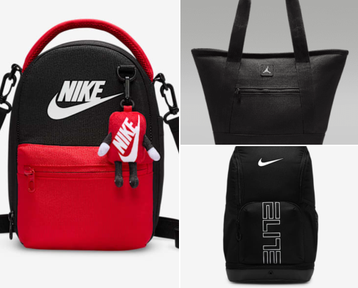 Nike must-have bags cover photo collage