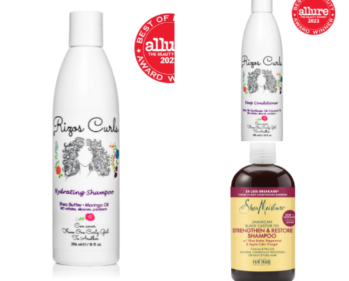 Hair products ➰🌷 cover photo collage