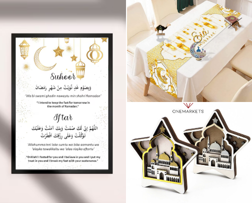 Dekorasi ramadhan cover photo collage