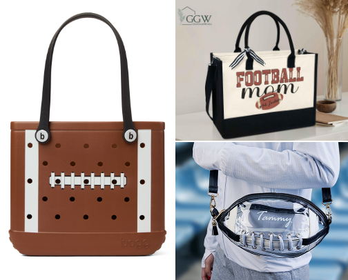 Football Mom Survival Kit. Essential Gear for Every Game! cover photo collage