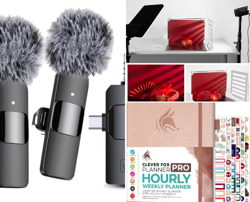 Content creator favorites cover photo collage